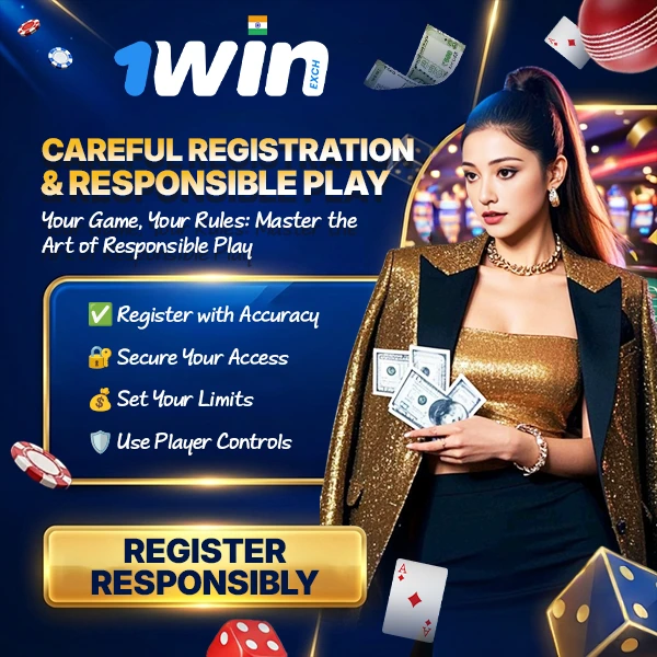 1win Careful Registration & Responsible Play