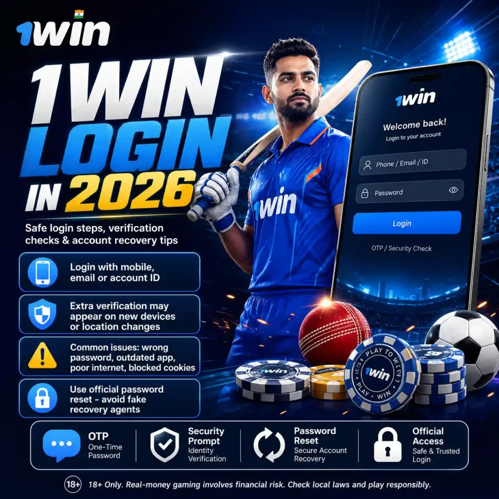 1win Login in 2026