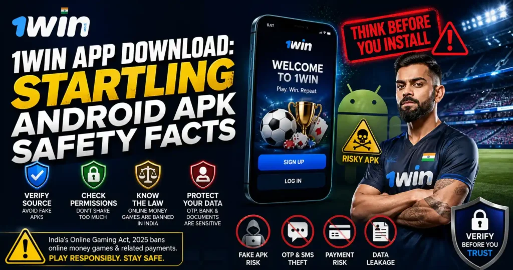 1win App Download: Startling Android APK Safety Facts